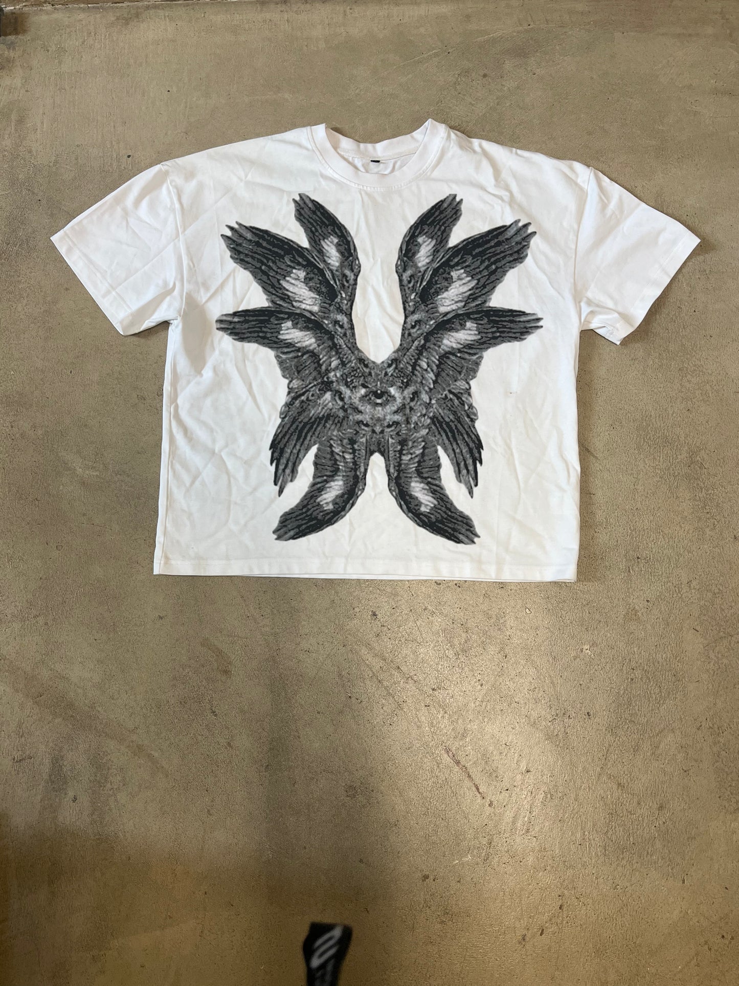"Be Not Afraid" Boxy Tee (White)